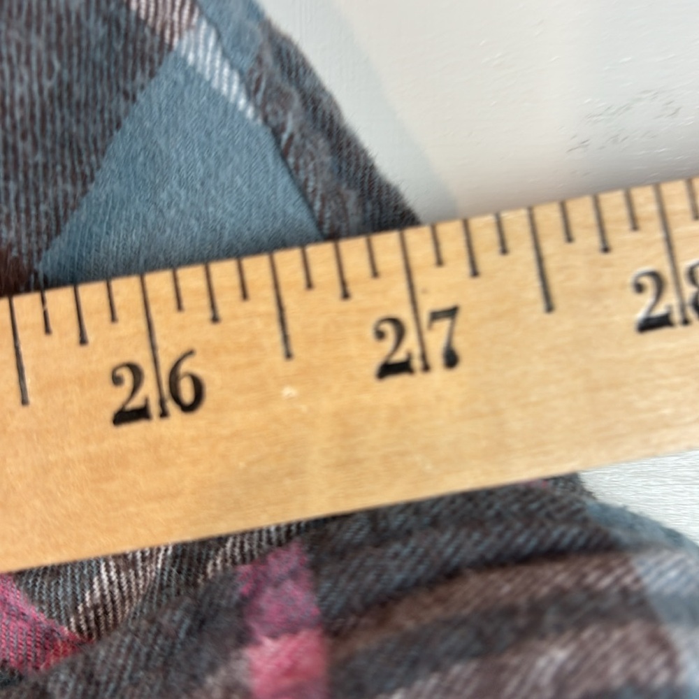 Matchstick‎ Shirt Womens Medium Plaid Flannel Button Down - Picture 6 of 9